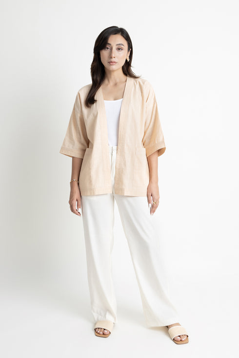 Peach Shrug